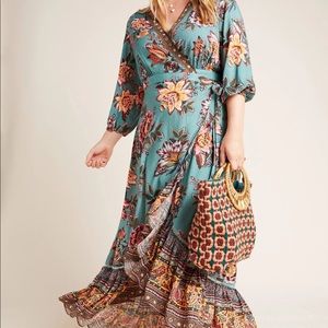 Anthropologie Farm Rio wrap dress xs